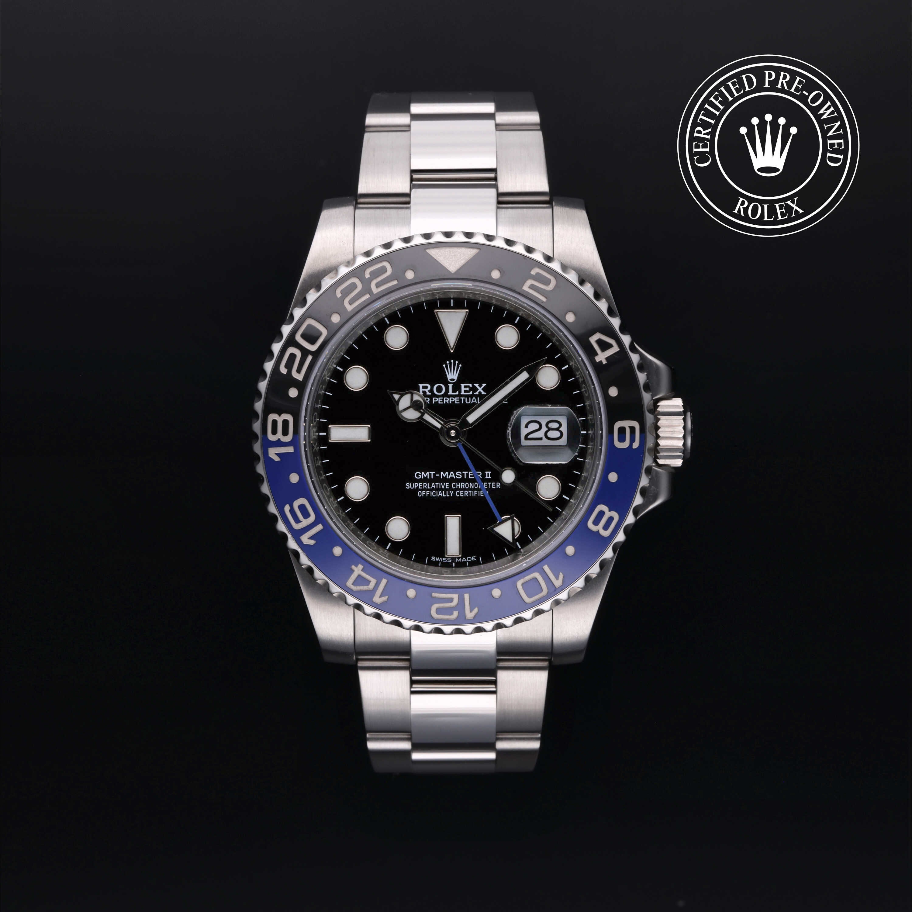 Rolex Certified Pre Owned GMT Master II M116710BLNR Betteridge