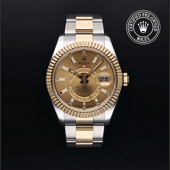 Rolex Certified Pre-Owned Sky-Dweller Rolex Certified Pre-Owned Sky-Dweller