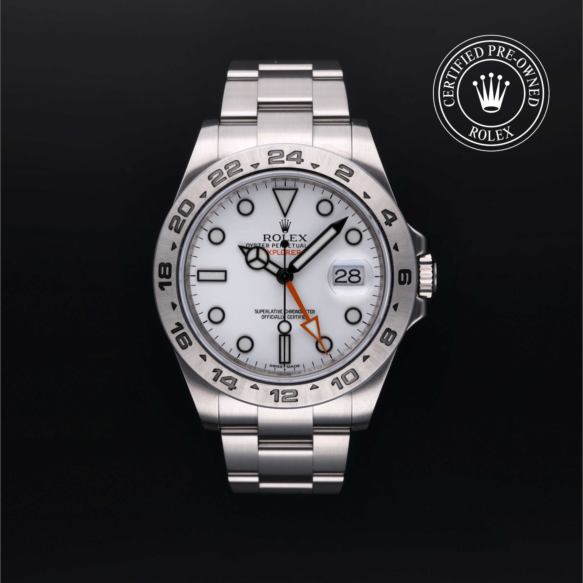 Rolex explorer second hand on sale