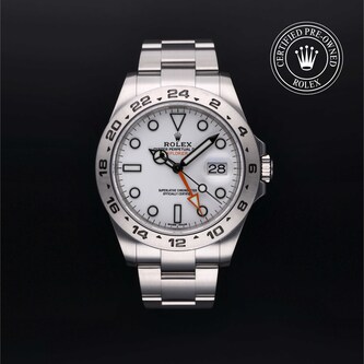 Rolex Certified Pre-Owned Explorer II