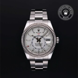Rolex Certified Pre-Owned Sky-Dweller Rolex Certified Pre-Owned Sky-Dweller
