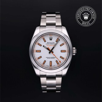 Rolex Certified Pre-Owned Milgauss Rolex Certified Pre-Owned Milgauss