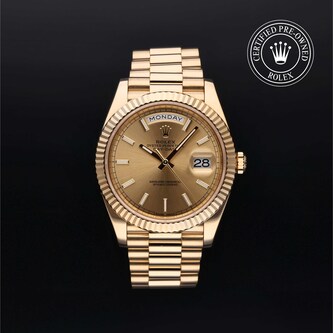Rolex Certified Pre-Owned Day-Date 40