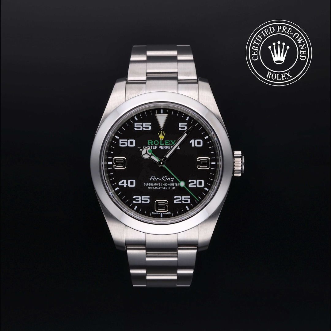 Rolex Rolex Certified Pre-Owned Air-King Rolex Rolex Certified Pre-Owned Air-King