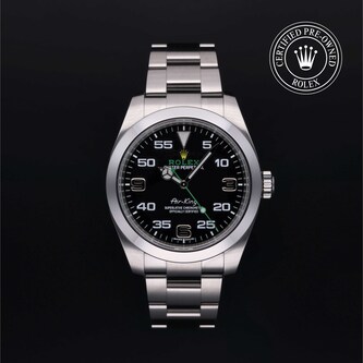 Rolex Certified Pre-Owned Air-King Rolex Certified Pre-Owned Air-King