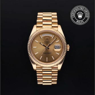 Rolex Certified Pre-Owned Day-Date 40