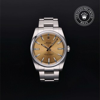 Rolex Certified Pre-Owned Oyster Perpetual 34 Rolex Certified Pre-Owned Oyster Perpetual 34