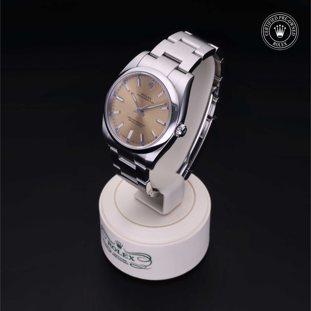 Rolex Rolex Certified Pre-Owned Oyster Perpetual 34 Rolex Rolex Certified Pre-Owned Oyster Perpetual 34