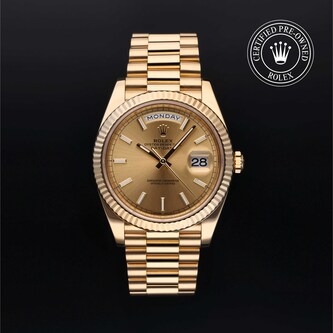 Rolex Certified Pre-Owned Day-Date 40