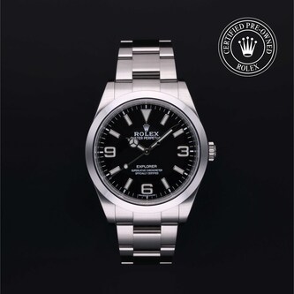 Rolex Certified Pre-Owned Explorer