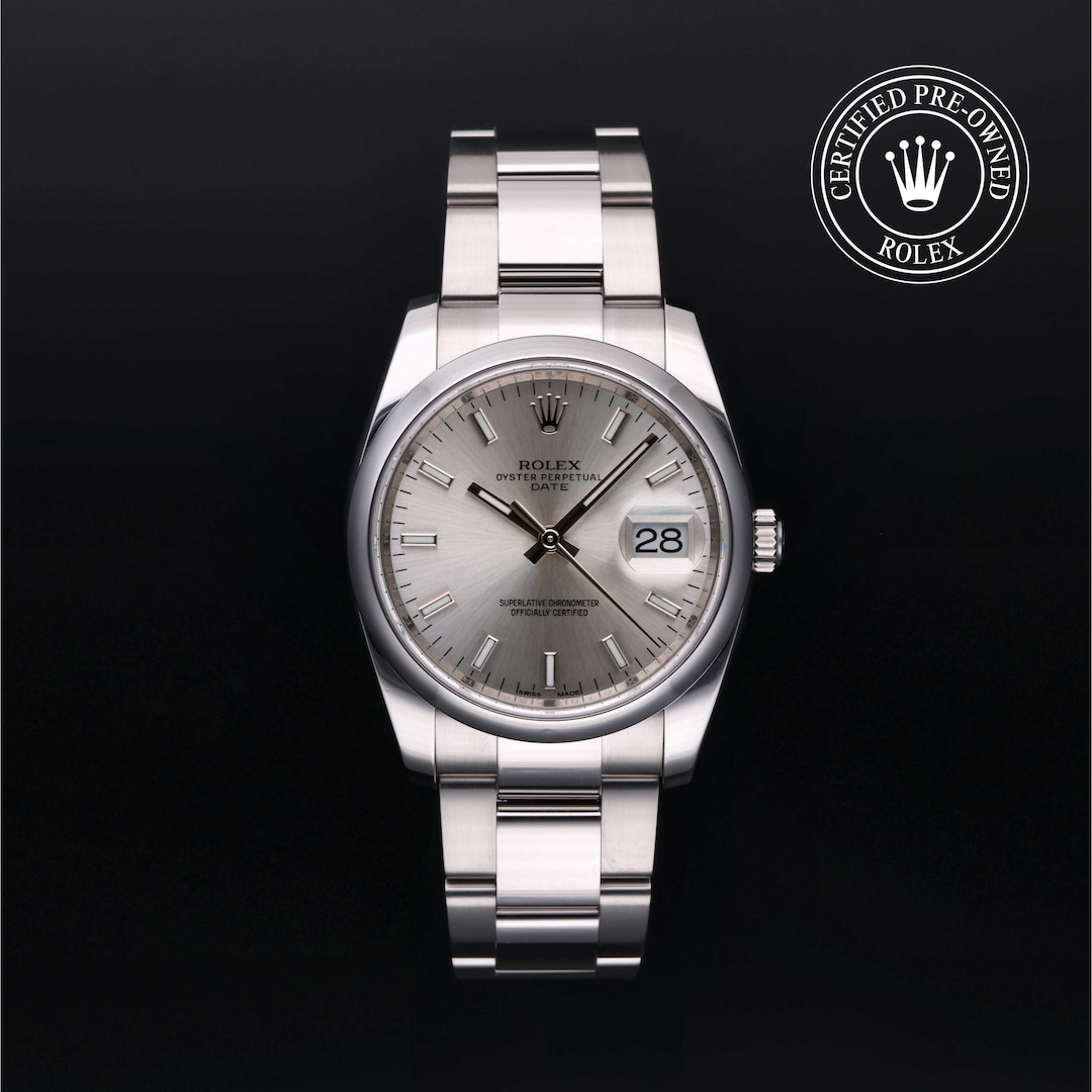 Rolex Rolex Certified Pre-Owned Oyster Perpetual Date 34 Rolex Rolex Certified Pre-Owned Oyster Perpetual Date 34