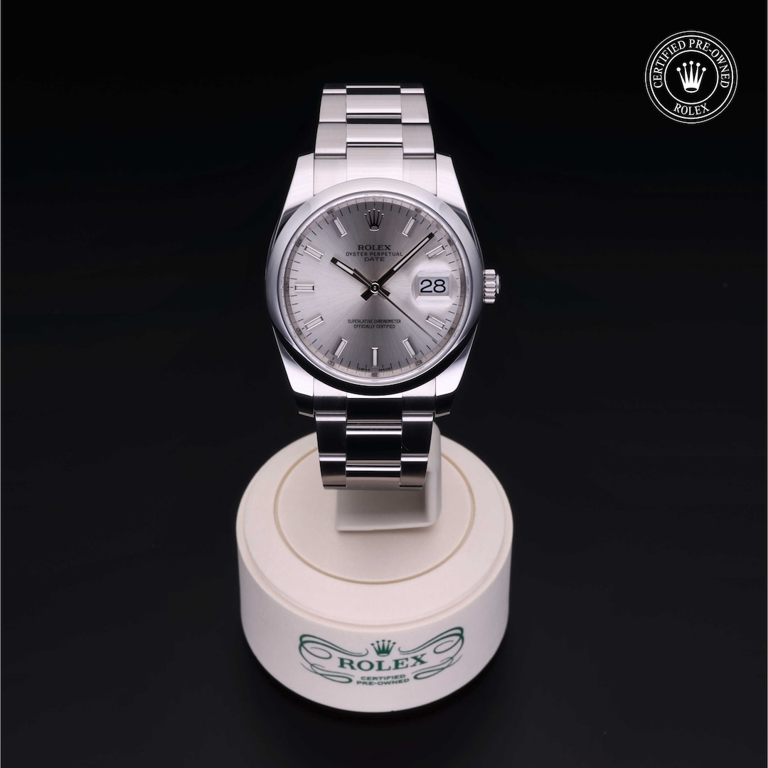 Rolex Rolex Certified Pre-Owned Oyster Perpetual Date 34 Rolex Rolex Certified Pre-Owned Oyster Perpetual Date 34