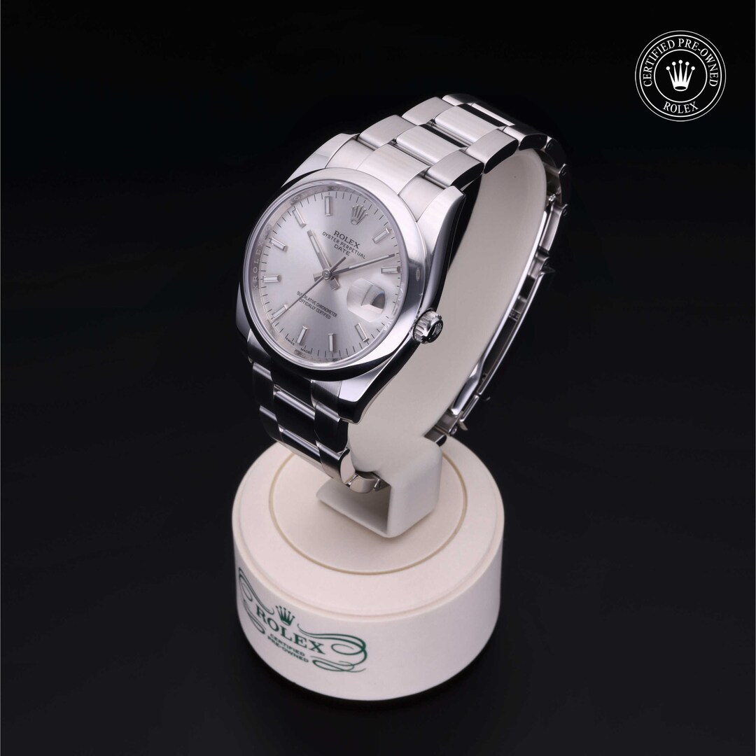 Rolex Rolex Certified Pre-Owned Oyster Perpetual Date 34 Rolex Rolex Certified Pre-Owned Oyster Perpetual Date 34