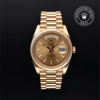 Rolex Certified Pre-Owned Day-Date 40