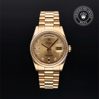 Rolex Certified Pre-Owned Day-Date 36