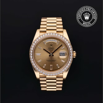 Rolex Certified Pre-Owned Day-Date 40 Rolex Certified Pre-Owned Day-Date 40
