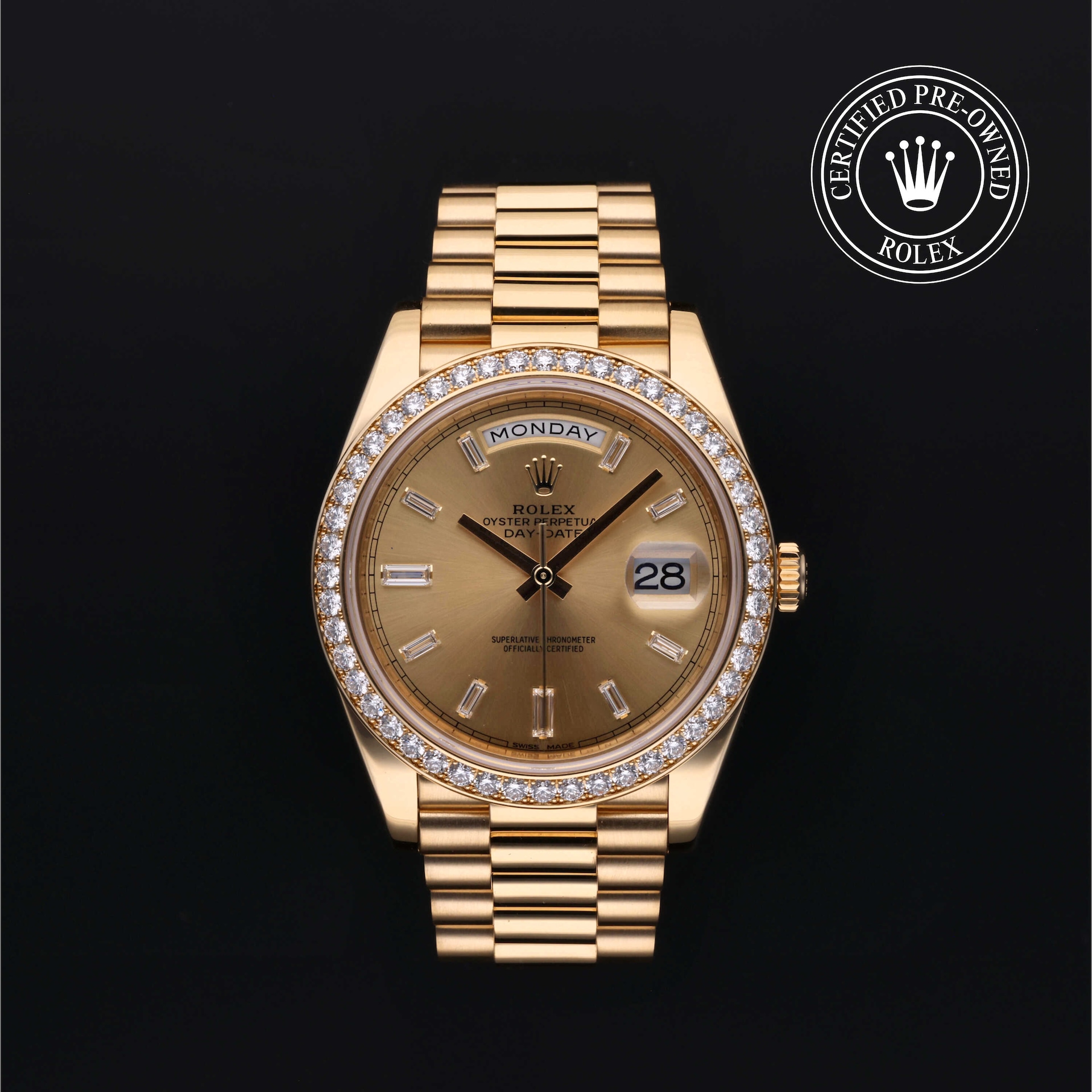 Rolex Certified Pre-Owned Day-Date 40 Rolex Certified Pre-Owned Day-Date 40