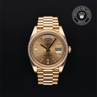 Rolex Certified Pre-Owned Day-Date 40