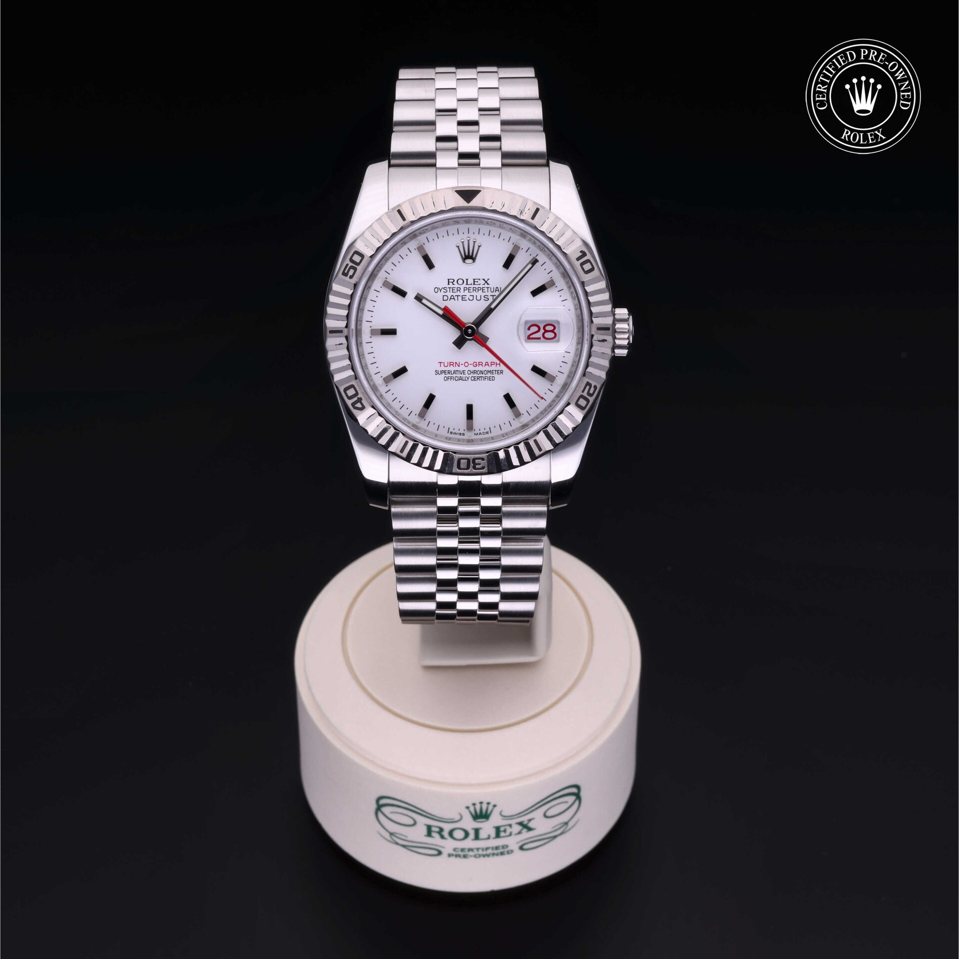 Rolex Rolex Certified Pre-Owned Datejust Turn-O-Graph