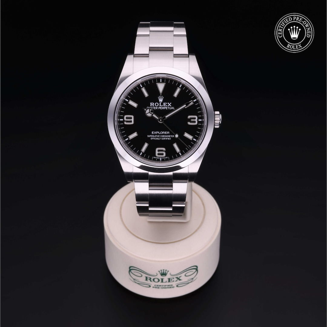 Rolex Rolex Certified Pre-Owned Explorer Rolex Rolex Certified Pre-Owned Explorer