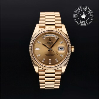 Rolex Certified Pre-Owned Day-Date 40