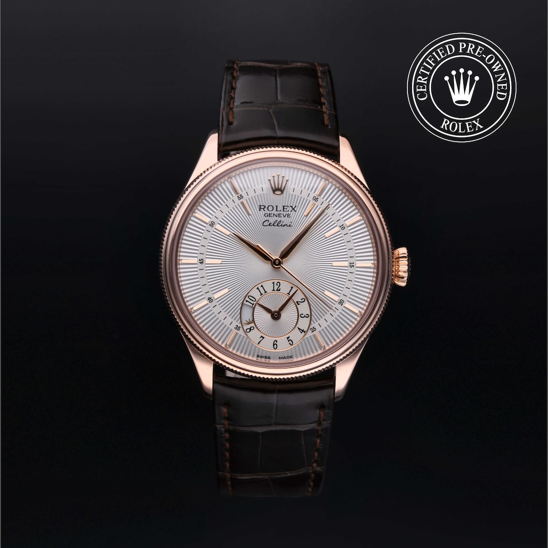 Rolex Rolex Certified Pre-Owned Cellini Dual Time Rolex Rolex Certified Pre-Owned Cellini Dual Time