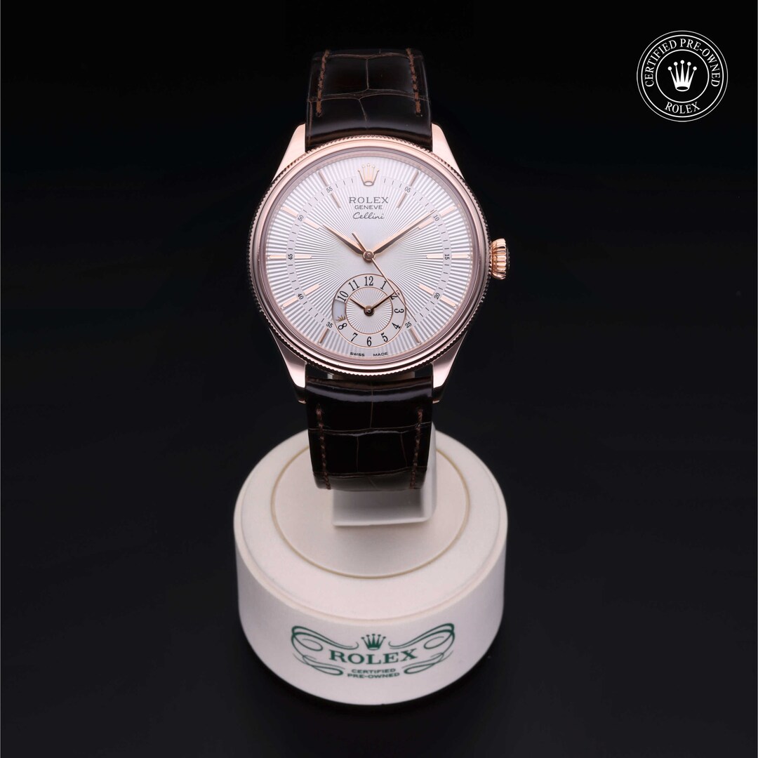 Rolex Rolex Certified Pre-Owned Cellini Dual Time Rolex Rolex Certified Pre-Owned Cellini Dual Time