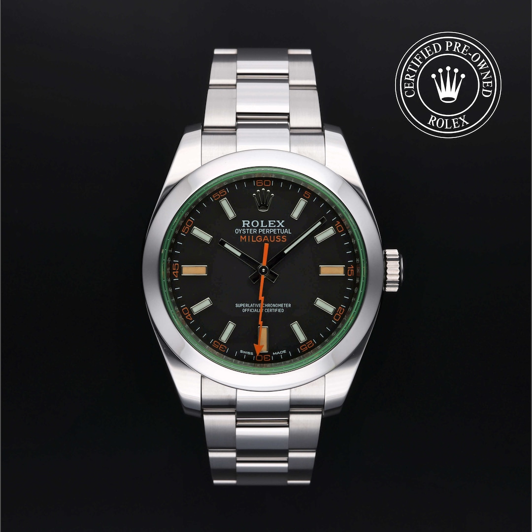 Rolex Certified Pre-Owned Milgauss Rolex Certified Pre-Owned Milgauss