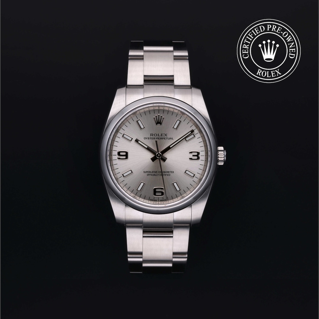 Rolex Rolex Certified Pre-Owned Oyster Perpetual 34 Rolex Rolex Certified Pre-Owned Oyster Perpetual 34