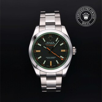Rolex Certified Pre-Owned Milgauss Rolex Certified Pre-Owned Milgauss