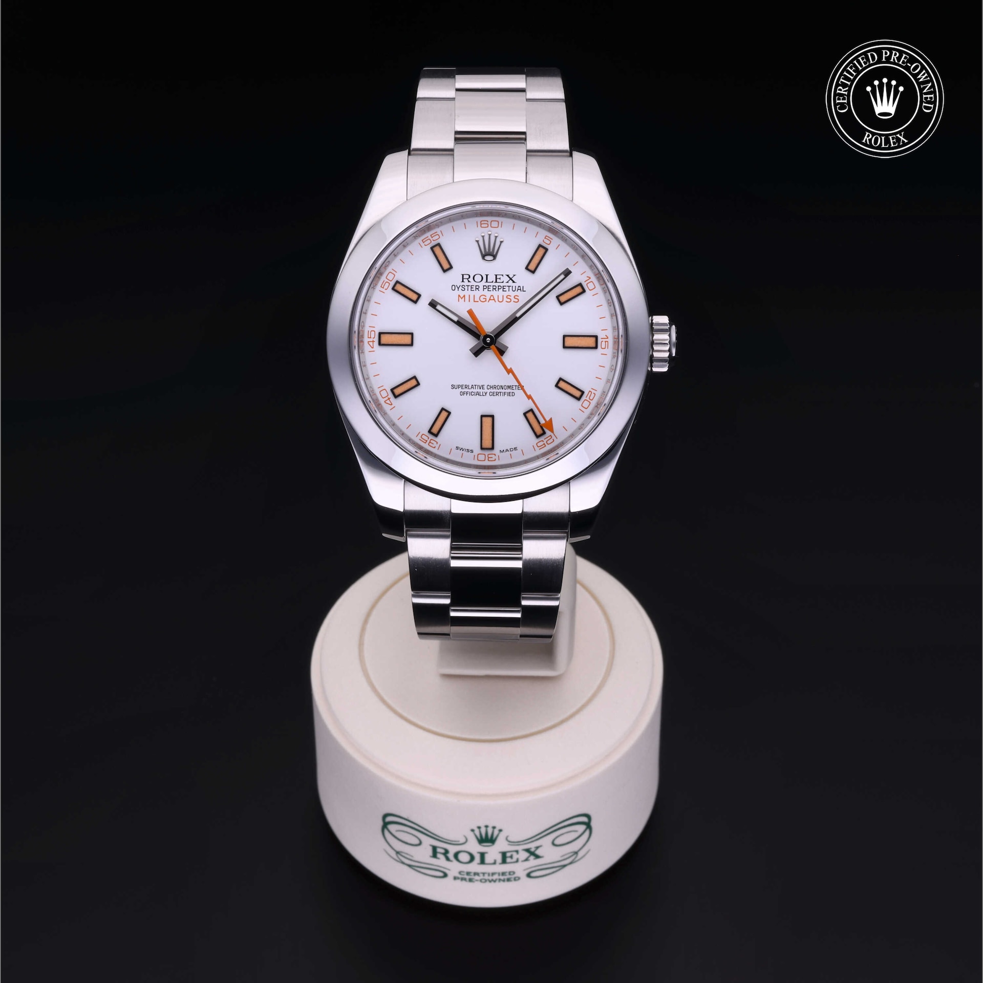 Rolex Rolex Certified Pre-Owned Milgauss