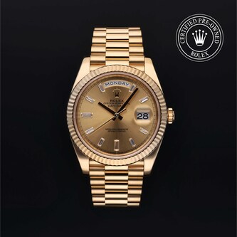 Rolex Certified Pre-Owned Day-Date 40