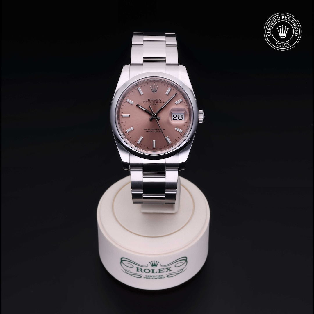 Rolex Rolex Certified Pre-Owned Oyster Perpetual Date 34 Rolex Rolex Certified Pre-Owned Oyster Perpetual Date 34