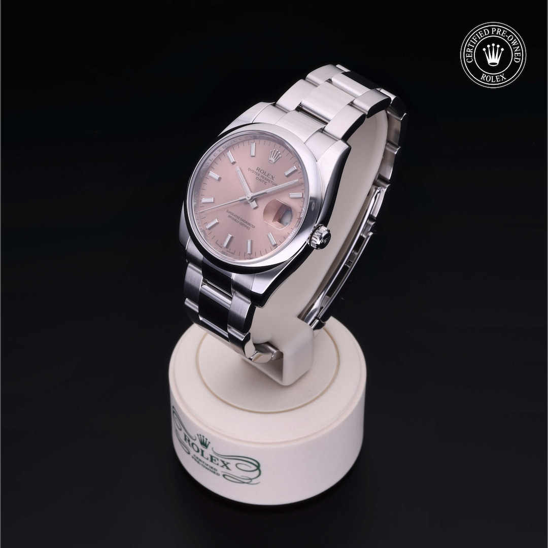 Rolex Rolex Certified Pre-Owned Oyster Perpetual Date 34 Rolex Rolex Certified Pre-Owned Oyster Perpetual Date 34