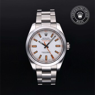 Rolex Certified Pre-Owned Milgauss Rolex Certified Pre-Owned Milgauss