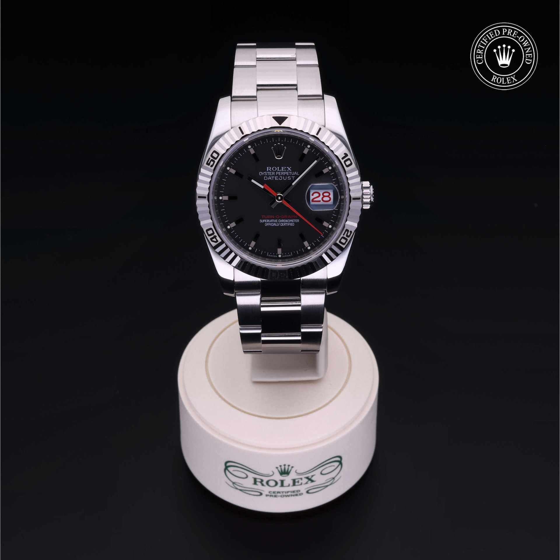 Rolex Rolex Certified Pre-Owned Datejust Turn-O-Graph