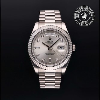 Rolex Certified Pre-Owned Day-Date II Rolex Certified Pre-Owned Day-Date II