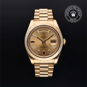 Rolex Certified Pre-Owned Day-Date II