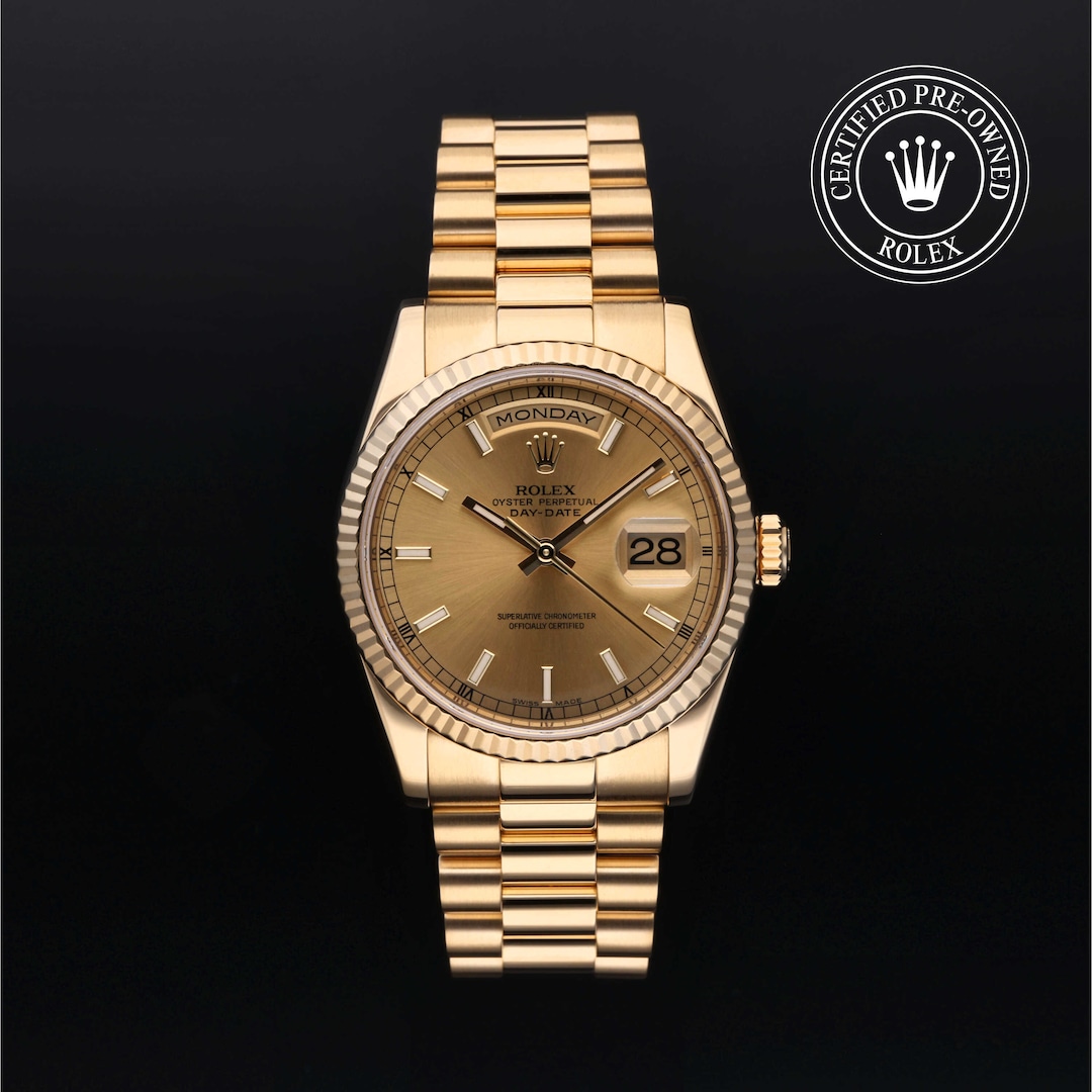 Rolex Rolex Certified Pre-Owned Day-Date 36 Rolex Rolex Certified Pre-Owned Day-Date 36
