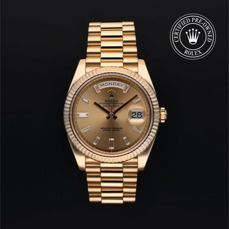 Rolex Certified Pre-Owned Day-Date 40