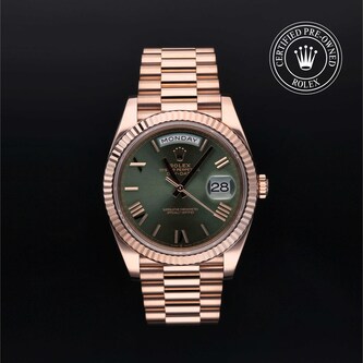 Rolex Certified Pre-Owned Day-Date 40