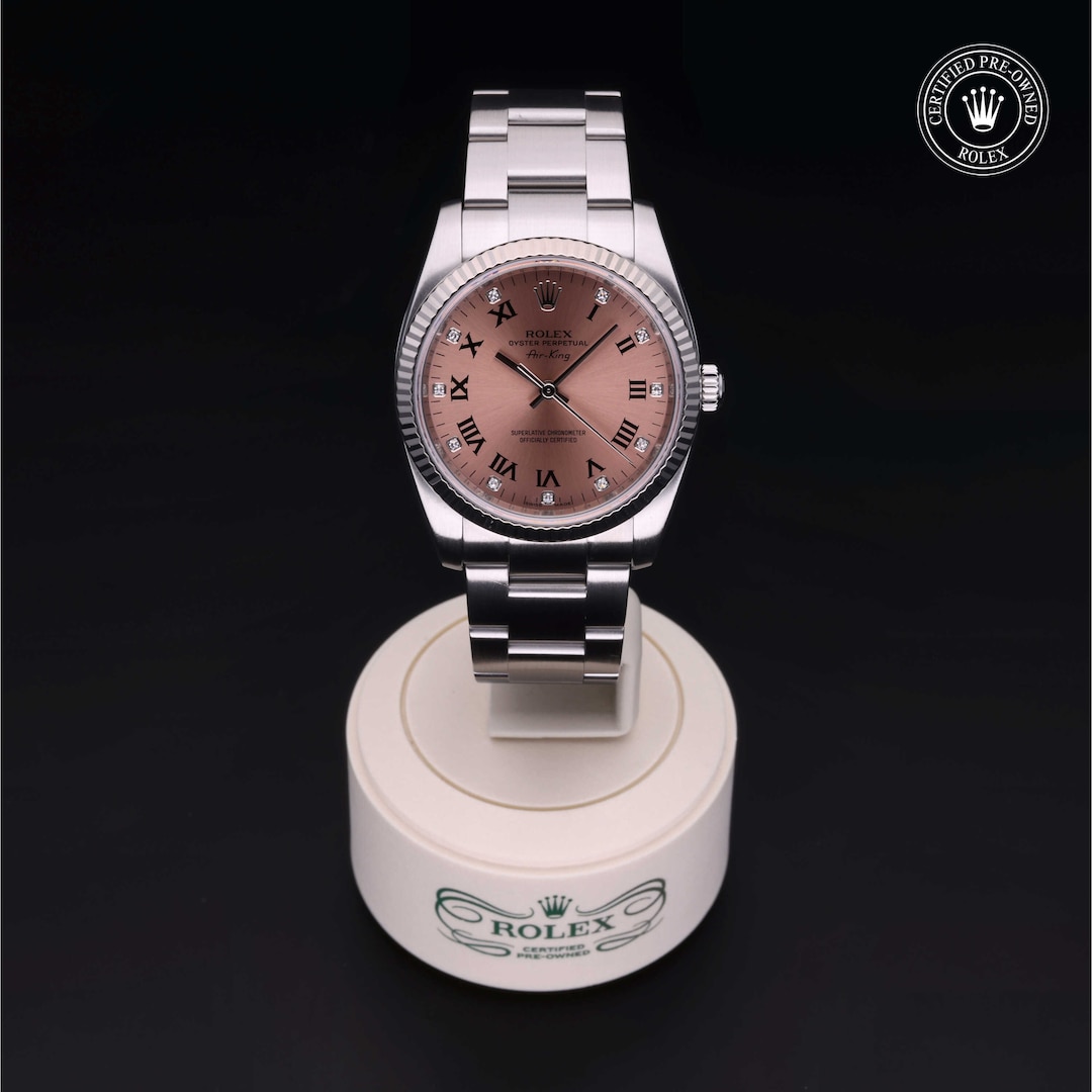 Rolex Rolex Certified Pre-Owned Oyster Perpetual 34 Rolex Rolex Certified Pre-Owned Oyster Perpetual 34