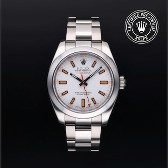 Rolex Certified Pre-Owned Milgauss Rolex Certified Pre-Owned Milgauss