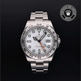 Rolex Certified Pre-Owned Explorer II Rolex Certified Pre-Owned Explorer II