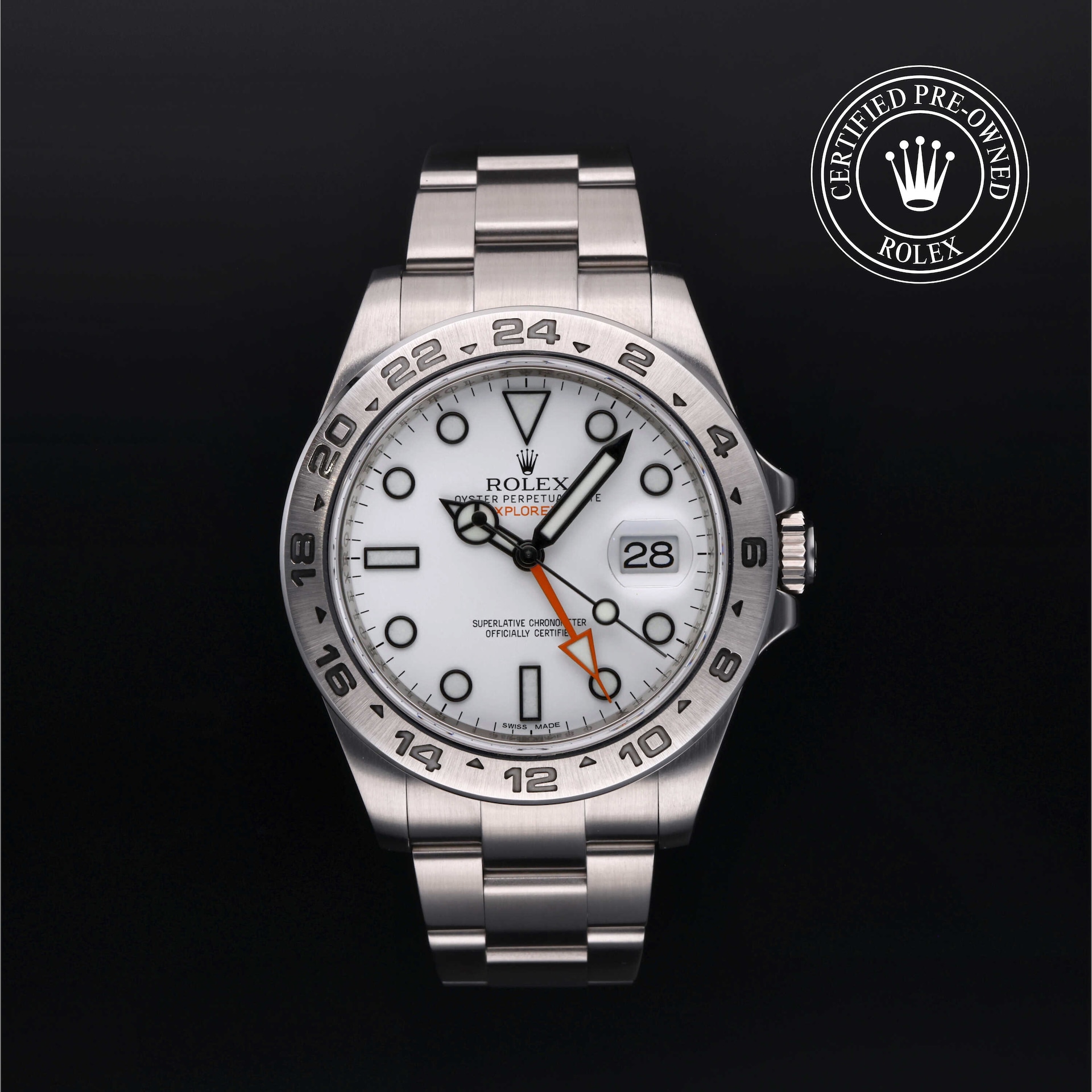 Rolex Certified Pre-Owned Explorer II Rolex Certified Pre-Owned Explorer II