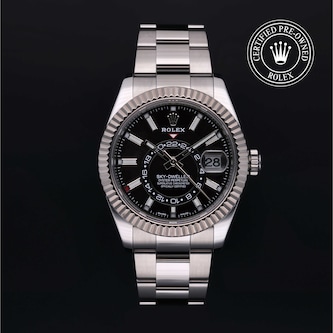 Rolex Certified Pre-Owned Sky-Dweller Rolex Certified Pre-Owned Sky-Dweller