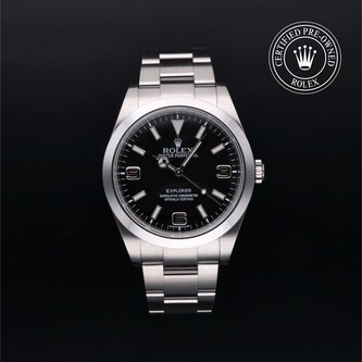 Rolex Certified Pre-Owned Explorer Rolex Certified Pre-Owned Explorer