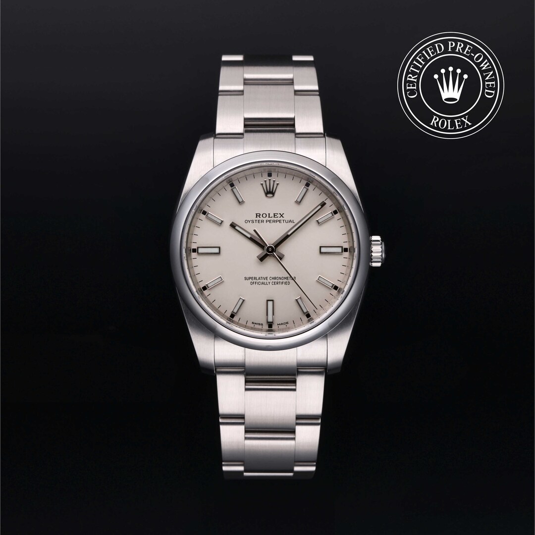 Rolex Rolex Certified Pre-Owned Oyster Perpetual 34 Rolex Rolex Certified Pre-Owned Oyster Perpetual 34