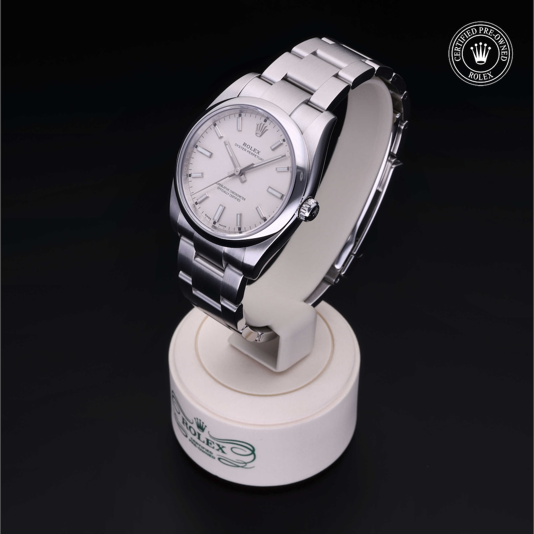 Rolex Rolex Certified Pre-Owned Oyster Perpetual 34 Rolex Rolex Certified Pre-Owned Oyster Perpetual 34