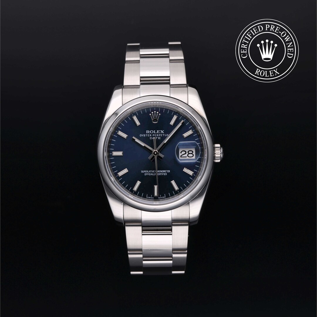 Rolex Rolex Certified Pre-Owned Oyster Perpetual Date 34 Rolex Rolex Certified Pre-Owned Oyster Perpetual Date 34